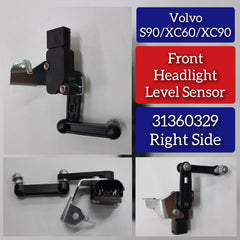 Front Right Headlight Level Sensor 31360329 Compatible With Volvo XC60 & S90 & XC90