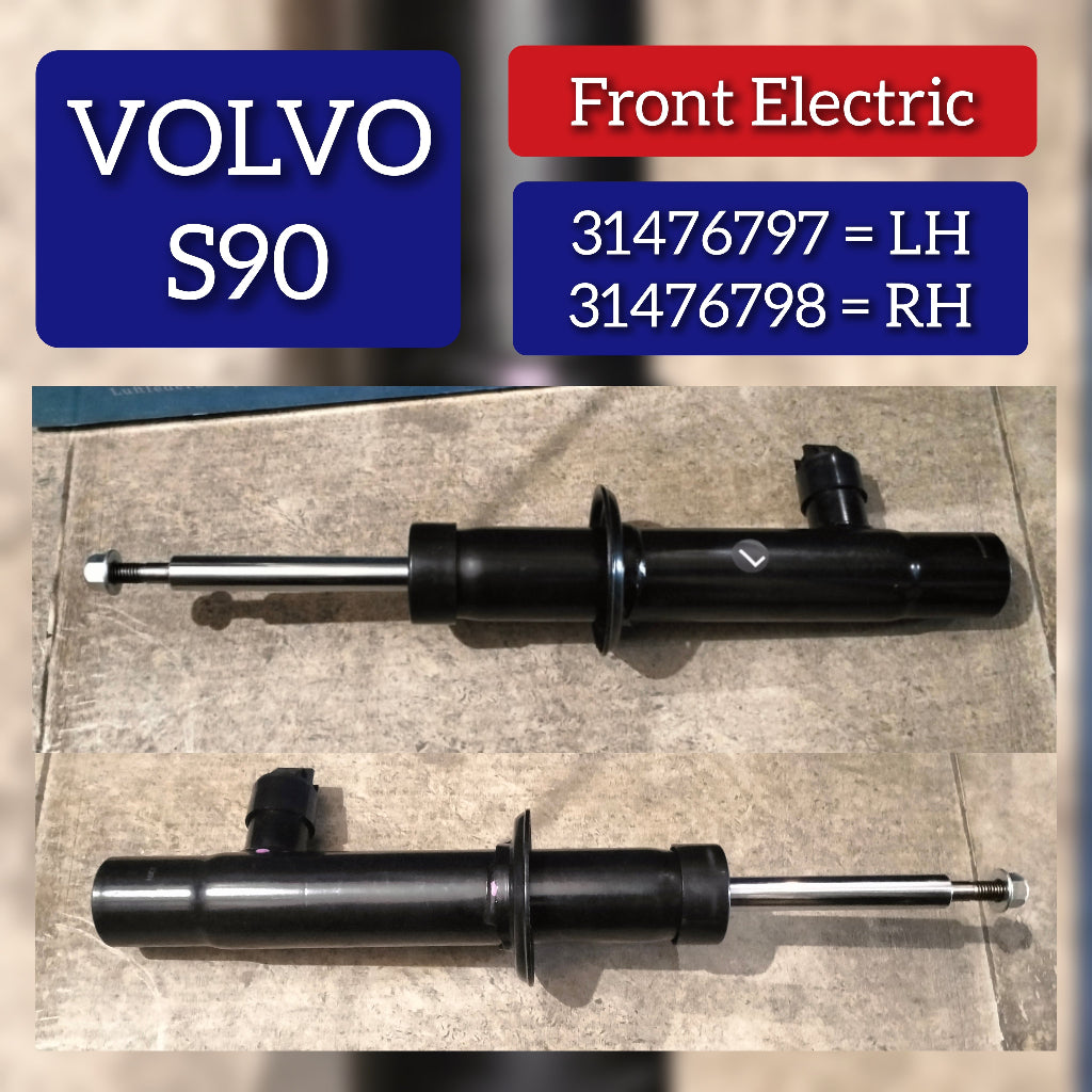 Front Right Air Suspension Shock Absorber Strut 31476798 31658443 Compatible With VOLVO S90 & V90 (2017-25)