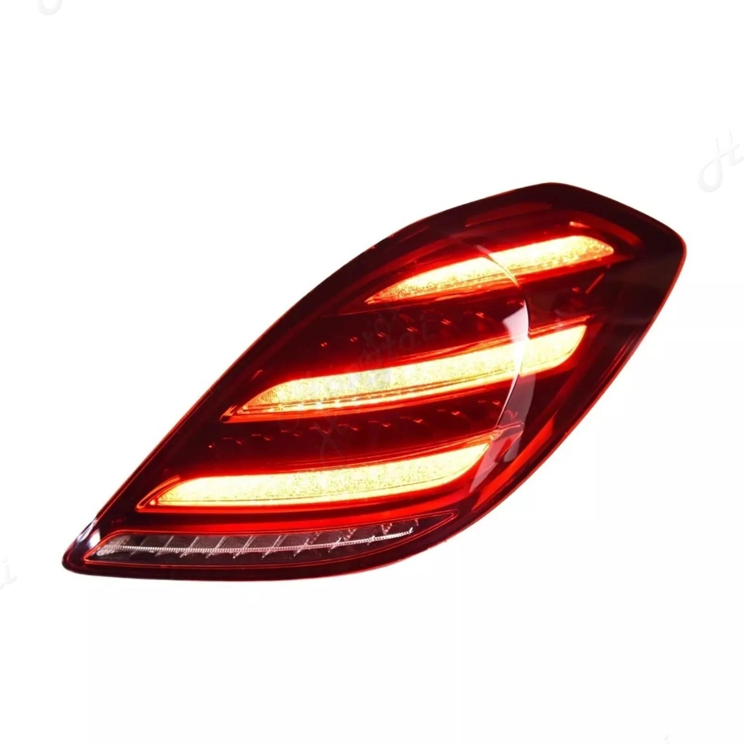 Tail Light Rear Lamp Compatible With MERCEDES-BENZ S-CLASS (W222, V222, X222) 2017-2020 Tail Light Rear Lamp Left  A2229066904 2229066904 & Right A2229067004 2229067004