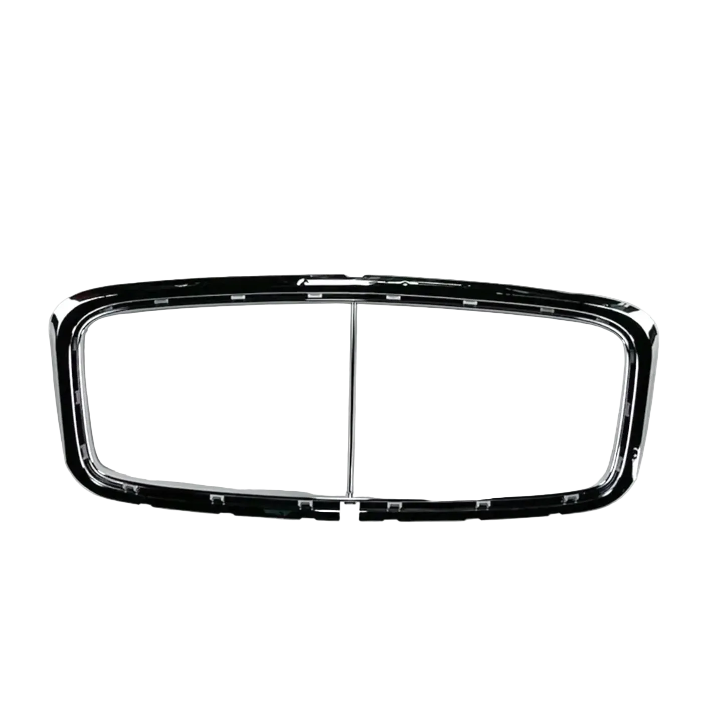 Silver Show Grill Outer Chrome 3W0853667 Compatible With Bentley Flying Spur (2009-2012) Tag No.1