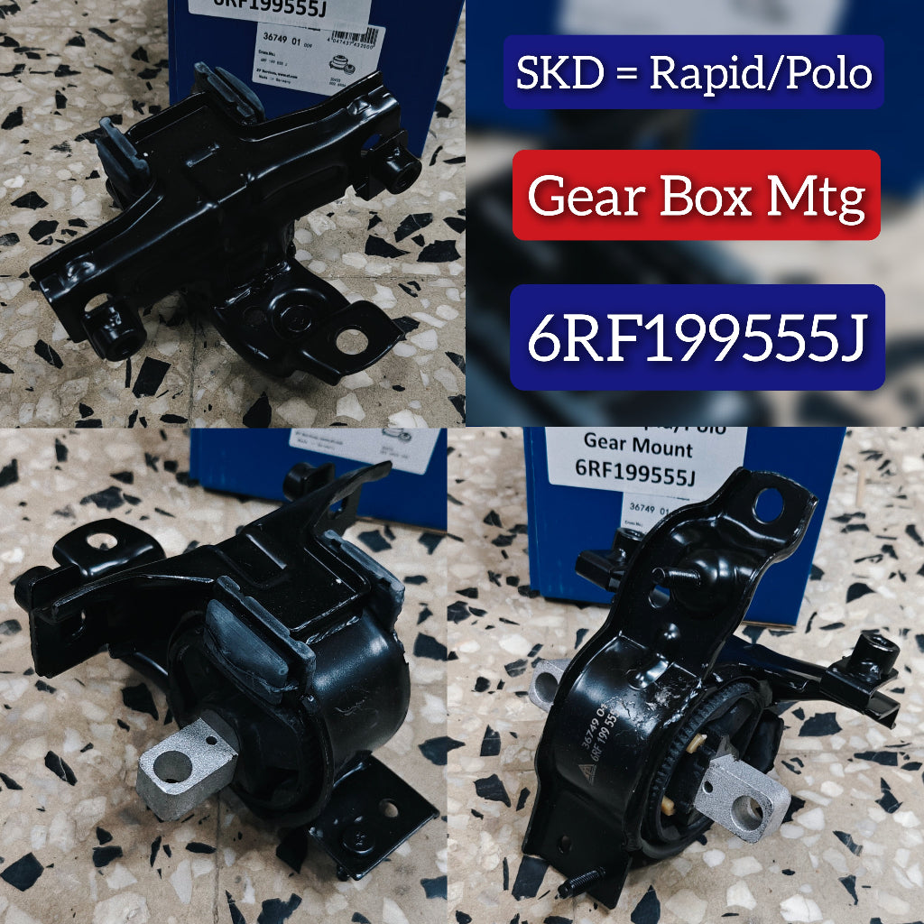 Engine Mounting Gare Box MTG 6RF199555J SKODA FABIA II (542) RAPID (NA2)