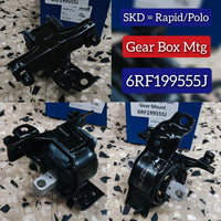 Engine Mounting Gare Box MTG 6RF199555J SKODA FABIA II (542) RAPID (NA2)