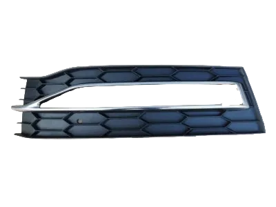 Fog Lamp Cover Set (With Chrome) Left 3V0853665B 3V0853767D & Right 3V0853666B 3V0853768D Compatible With Skoda Superb (2019-2024) Tag No.1163