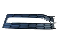 Fog Lamp Cover Set (With Chrome) Left 3V0853665B 3V0853767D & Right 3V0853666B 3V0853768D Compatible With Skoda Superb (2019-2024) Tag No.1163