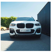 A To Z Compatible With BMW X3 G01 (2018-2021) M Sport Mp M Performance Bumper Upgrade Convert To M Sport X3m Aero Black Samurai Body Kit Diffuser Exhaust Tip Pipe G01/08-015 Gc CC-9325 (Shipping Cost Not Included In Price)