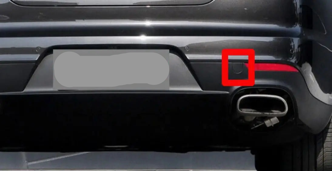 Rear Towing Cap 97050580301 Compatible With Porsche Panamera (2014-2017) Tag No.144