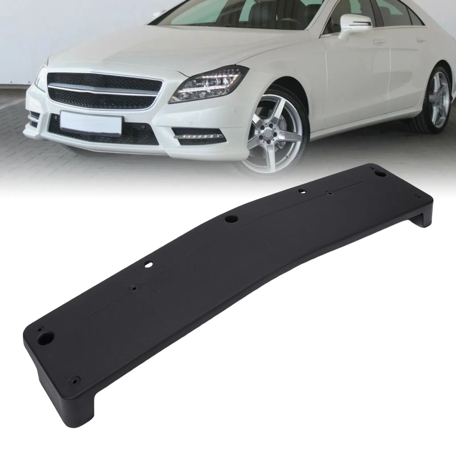 Front Licence Plate Grill 2188853281 Compatible With Mercedes Benz W218 (2011-18) Tag No.357