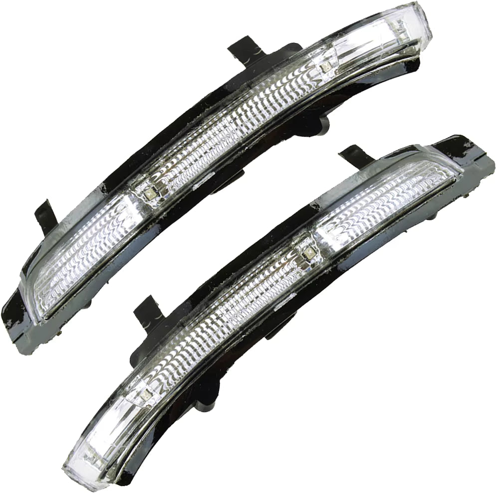 Side Mirror Light Set (Blinker) Left 3T0949101 & Right 3T0949102 Compatible With Skoda Octavia (2010-2013) Tag No.156