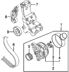 Belt 6PK1590 06B903137D Compatible With AUDI A4 Allroad B8 (8KH) & A5 (8T3) | A5 / S5 & Q5 (8RB) Tag-BEL-51