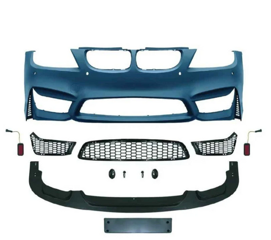 A TO Z Compatible With Bmw 3 Series E90 (2005-2008) Front Bumper Upgrade Convert To M Sport M4 Bodykit Bumper E90-035 Gc CC-9166 (Shipping Cost Not Included In Price)