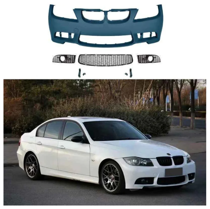 A TO Z Compatible With Bmw 3 Series E90 2005-2008 Front Bumper Upgrade Convert To M Sport M3 Bodykit Bumper E90-012 Gc CC-9159 (Shipping Cost Not Included In Price)