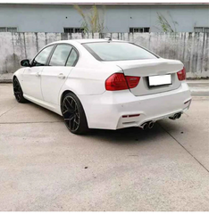 A TO Z Compatible With Bmw 3 Series E90 (2005-2012) Rear Bumper Upgrade Convert To M Sport M4 Bodykit Bumper E90-038 Gc CC-9168 (Shipping Cost Not Included In Price)