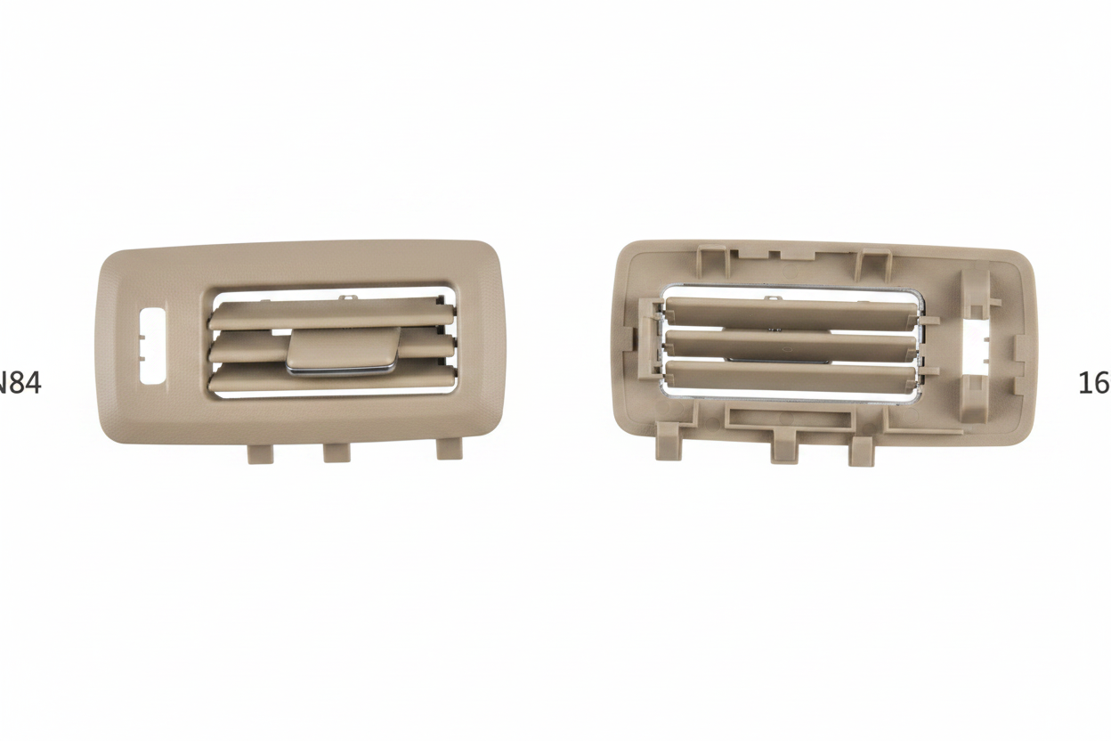 Beige Roof Top Ac Vent Grille Left 1668301554 & Right 1668301654  Compatible With Mercedes Benz GL Class W166 & GLS W166