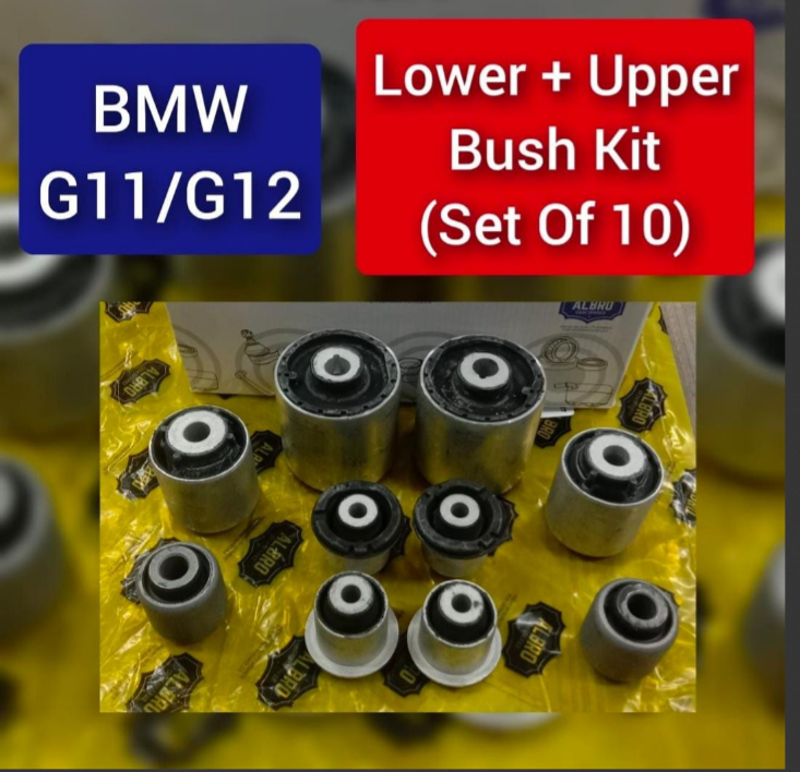 Front Lower Upper  Bush Kits  BMW G11 G12  Compatible with BMW 7 Series (G11/G12)