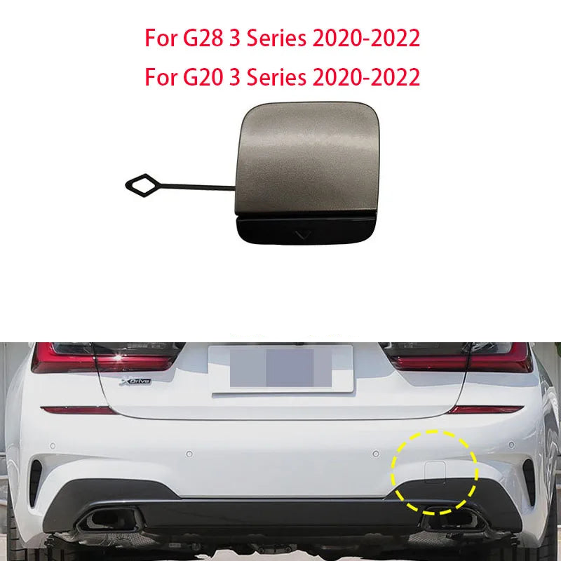 Rear Bumper Towing Cap 51129448791 Compatible With BMW G28 (2020-22)
