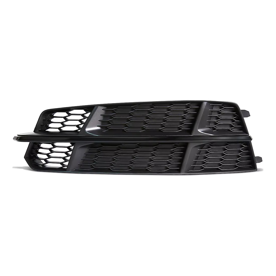 Fog Lamp Cover (Black Chrome) Left 4G0807681AN & Right 4G0807682AN Compatible With AUDI A6 C7 2016-2018 Tag No.34