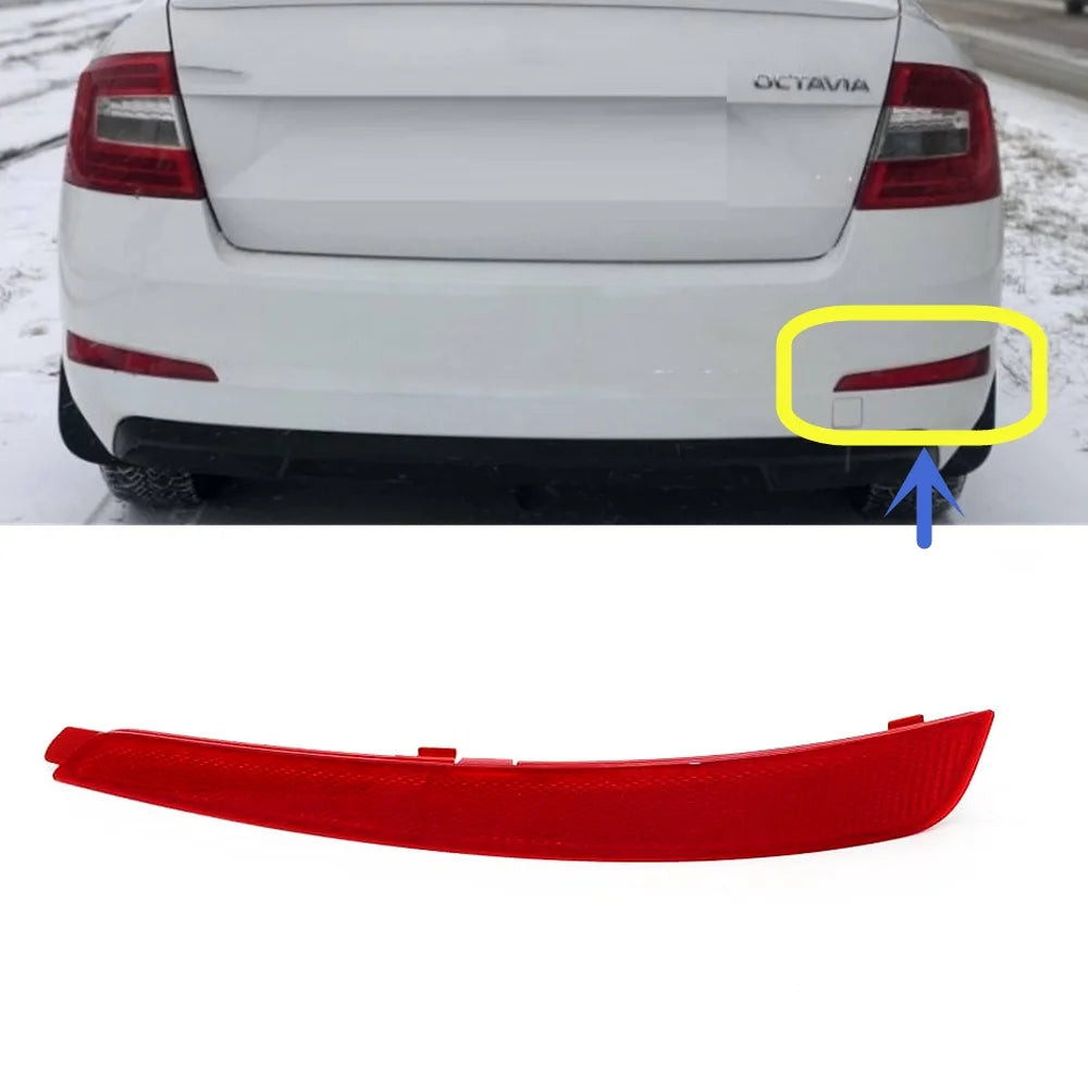 Rear Bumper Light Set Left 5E5945105 &  Right 5E5945106 Compatible With SKODA OCTAVIA III (5E3, NL3, NR3) (2013-2017) Tag No.172