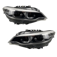 Complete Headlight (LED) Set Left 63117469783 & Right 63117469784 Compatible With BMW For 2 Series F22