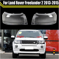 Front Headlight Glass Compatible with Land Rover 2 Free Lander 2 (2014-16)
