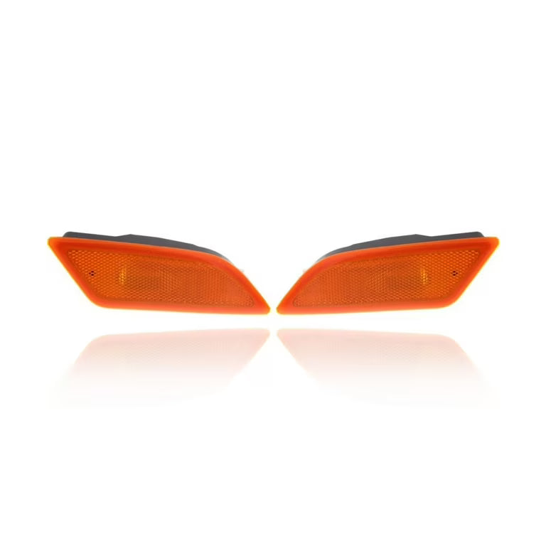 Front Bumper Turn Signal Indicator Light Left 2049067301 & Right 2049067401 Compatible with Mercedes Benz C-CLASS W204 2011-2014 Tag-FBL-16