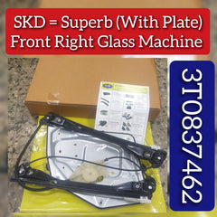 Front Right Glass Machine 3T0837462A Compatible With SKODA SUPERB II (3T4)