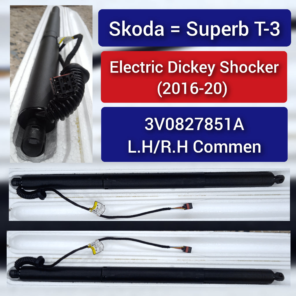 Air Suspension Electric Shock Absorber Strut 3V0827851A Compatible With SKODA SUPERB III (3V3)