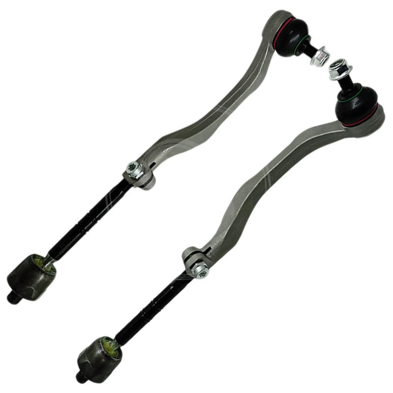 Steering Lever Assembly (Rack End & Tie Rod End ) Left & Right 32106778547 32106778548 32109808837 32109808838 Compatible With BMW MINI Cooper R55 R56