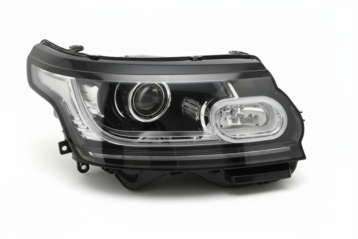 Head Lamp 8Pins Right LR096199 & Left LR096208 Compatible With LAND ROVER VOGUE (2013-2014)