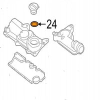 Oil Cooler cap 30677740 Compatible With VOLVO  VOLVO XC60 II (246) & VOLVO XC90 I (275)