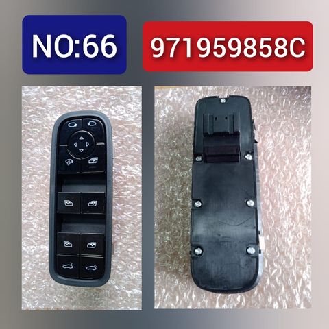 Black Window Switch For PORSCHE PANAMERA 971959858C 971959858 Tag-SW-66