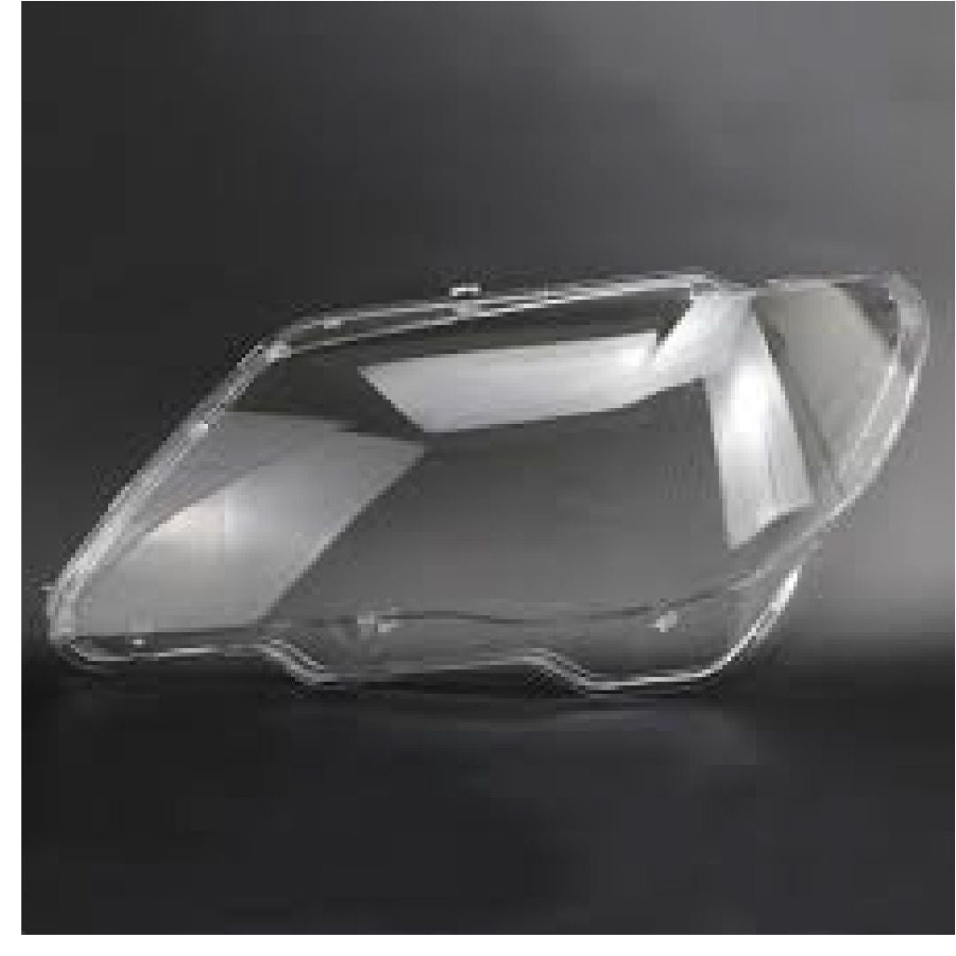 Car Front Headlight Lens Cover Transparent Lamp Shade Headlamp Lens Cover compatible for BMW E66 2005 -2008.