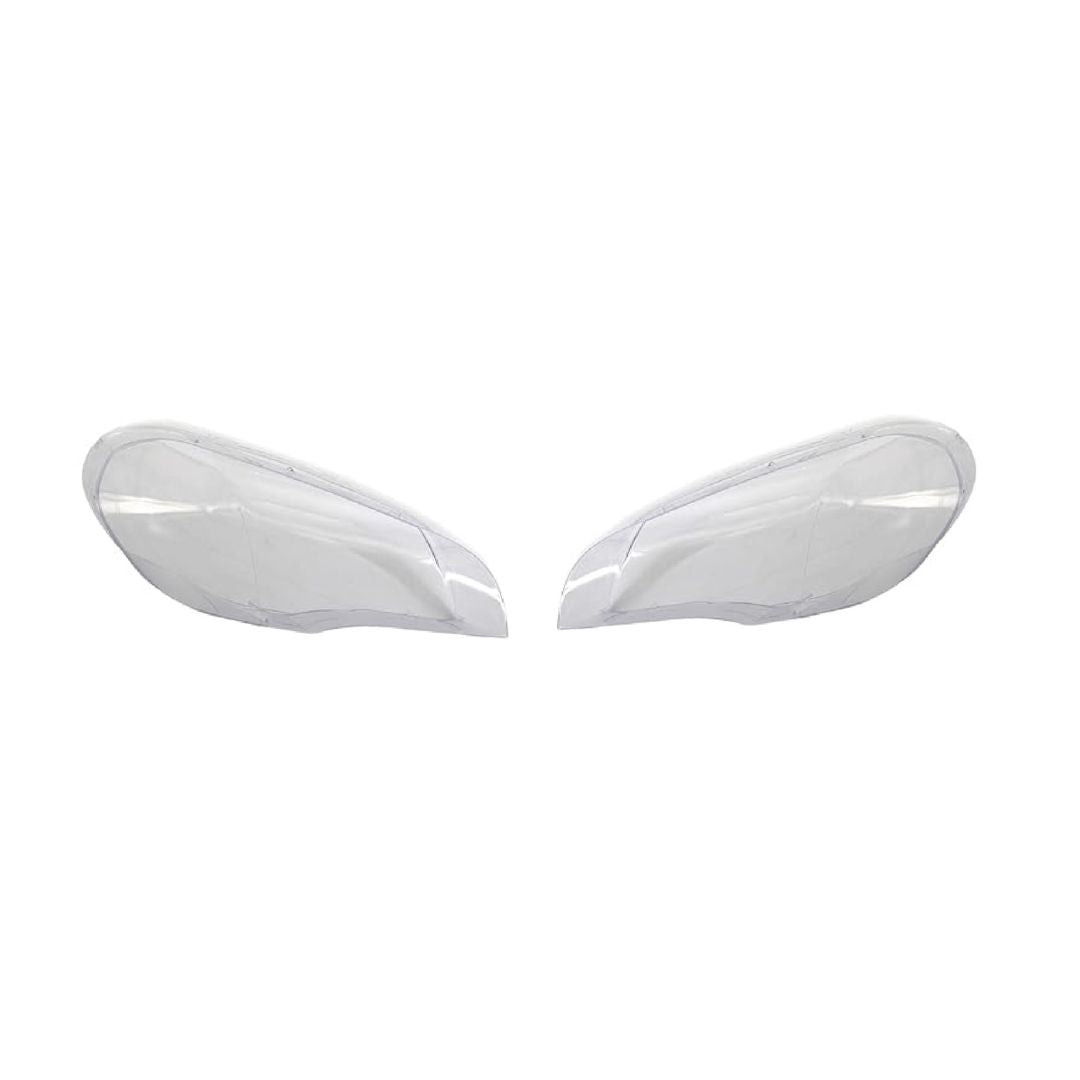 Car Front Headlight Lens Cover Transparent Lamp Shade Headlamp Lens Cover compatible for BMW E70 2006 -2014.