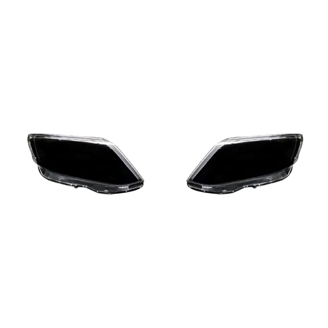 Car Headlight Lens Cover Front Transparent Lampshade Headlamp Cover compatible for Toyota Fortuner 2012 - 2014.