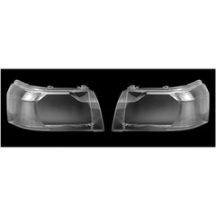 Front Headlight Lens Cover  Car Headlamp Cover Transparent Lamp Shell compatible for Land Rover Free Lander 2 (2008-12).