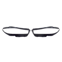 Front Headlight Lens Cover Car Headlamp Cover Transparent Lamp Shell for Jaguar XE 2017-2019.
