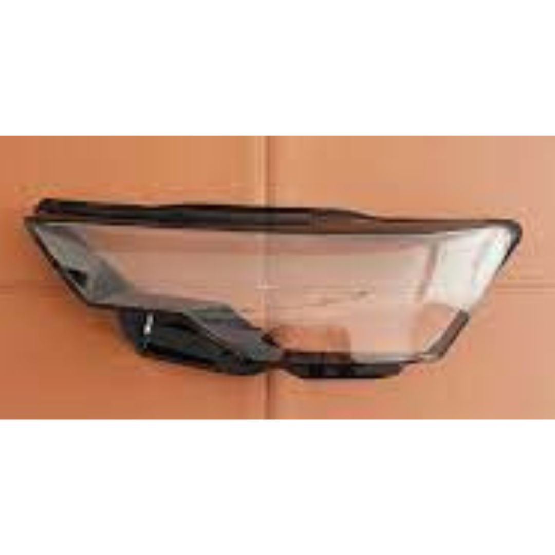 Car Front Headlight Transparent Lampshade Glass Headlight Lens cover compatible for AudiA6 201922..