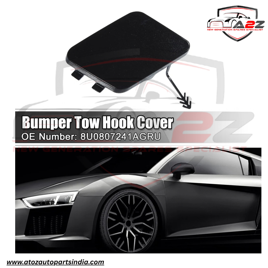 Audi Q3 (2012-2015) Rear Towing Cap Set Compatible With  8U0807442 = R.H, 8U0807441 = L.H. Tag 71