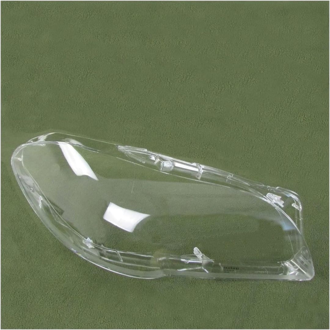 Car Front Headlight Lens Shell Transparent Lamp Shade Headlamp  Cover compatible for BMWF07-201015