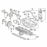Crankshaft Pulley 31401195X Compatible With Volvo XC60 & S60 Tag-CP-17