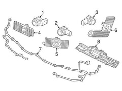 Parking Distance Control Sensors 31471048 For VOLVO V90 & XC90 Tag-PS-25
