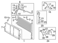 AC Cooling Expansion Valve 31404339 Compatible With VOLVO XC60 II (246) & XC90 II (256)