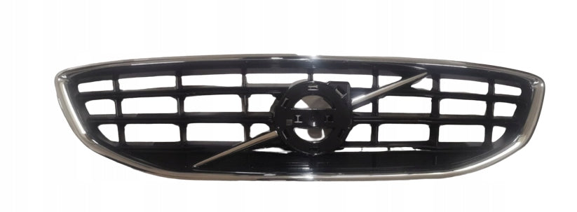 Front Show Grill (Glossy Black) 31283762 Compatible With Volvo V40 (2013-16)