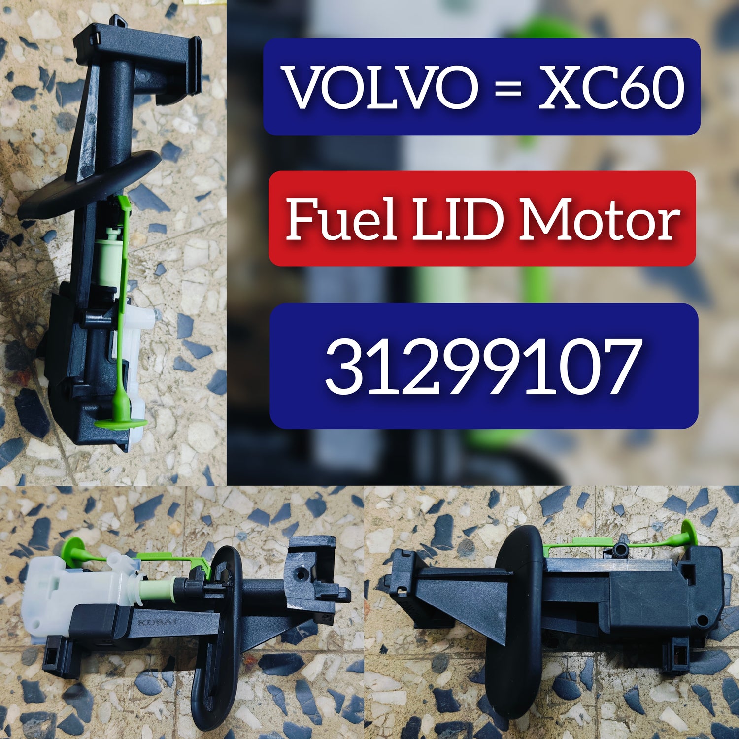 Fuel LID Motor Flap Actuator 31299107 Compatible With VOLVO & Volvo (XC60) (2009-17)