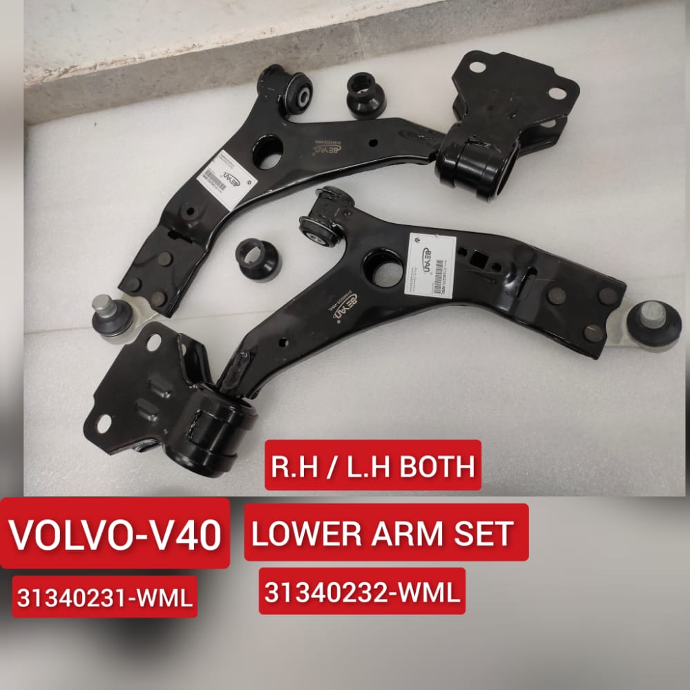 Front Lower Control Arm (Set Of 2) Left 31340232 & Right 31340231 Compatible with VOLVO V40