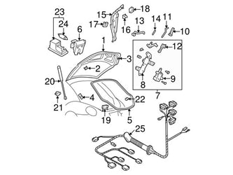 Trunk Lock Actuator Motor 1C0959781 Compatible With VW BEETLE
