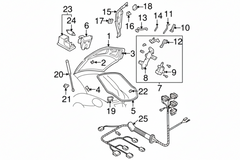 Trunk Lock Actuator Motor 1C0959781  3B0959781C 3B0959781 Compatible With VW BEETLE(1998-2010)