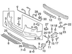 Front Bumper Lower Grill 8K0807683 Compatible With AUDI A4 2011-2016 Tag-BG-151