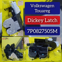 Rear Tailgate Liftgate Door Lock Latch Actuator 7P0827505M Compatible with VW TOUAREG (7P5, 7P6) (2010-15)
