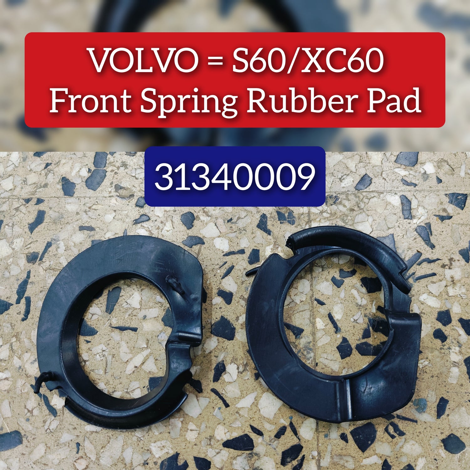 Front Suspension Support Strut Mount 31340009 Compatible With VOLVO XC60 II (246)