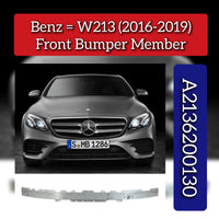 Front Bumper Member (Aluminium) Center 2136200130 Compatible With MERCEDES-BENZ E-CLASS (W213)  2017-2019